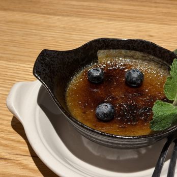 Bamboo Sushi - Hojicha crème brûlée - Sushi Bars Near Me - Seattle, Washington Bamboo Sushi - Hojicha crème brûlée - Sushi Bars Near Me - Seattle, Washington