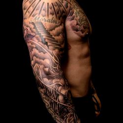 East Manila Ink Tattoo - Sleeve tattoo