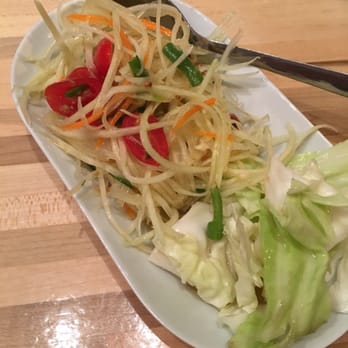 Lung Yai Thai Tapas - Som Tam Salad [ papaya salad ] - Tapas/Small Plates Near Me - Miami, Florida