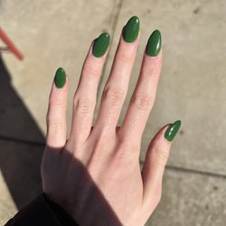 Nail Palace - Ask for Linda!! She is the sweetest and is very detailed in her work.