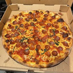 Pepperoni pie Pepperoni pie
