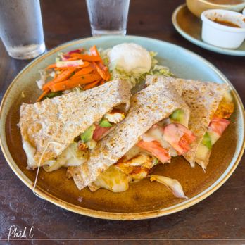 Taco Rosa - Rosa Moreno Blackened Chicken Quesadilla - $18 - Yum! - Mexican Near Me - Irvine, California