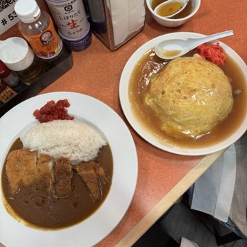Kouraku - Chicken Katsu Curry Rice / チキンカツカレー and Tenshin Chahan Annkake / 天津チャーハンあんかけ - Japanese Near Me - Los Angeles, California Kouraku - Chicken Katsu Curry Rice / チキンカツカレー and Tenshin Chahan Annkake / 天津チャーハンあんかけ - Japanese Near Me - Los Angeles, California
