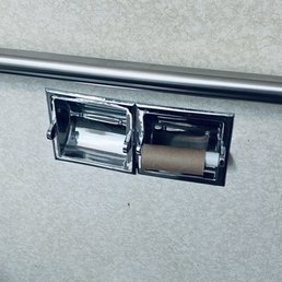 No toilet paper in the bathroom downstairs upon arrival I had to unlock the door like at a gas station so you could use it No toilet paper in the bathroom downstairs upon arrival I had to unlock the door like at a gas station so you could use it