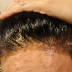 Le Kim Salon - Does Lynn expect me to show up to work with dye hair stain on my forehead and temple? Won't be going back.