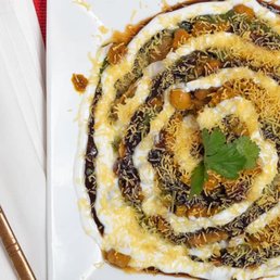 Vegetable Samosa Chaat
