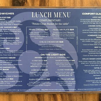 Pearl at Kalauao - Menu - Breakfast & Brunch Near Me - Aiea, Hawaii Pearl at Kalauao - Menu - Breakfast & Brunch Near Me - Aiea, Hawaii