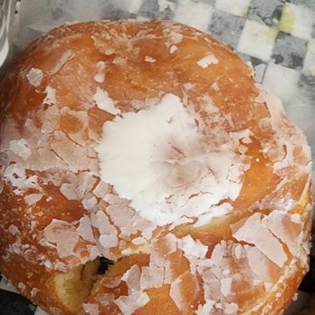 VG Donut & Bakery - Strawberry filled donut - glaze is good, filling not so much - Donuts Near Me - Cardiff, California VG Donut & Bakery - Strawberry filled donut - glaze is good, filling not so much - Donuts Near Me - Cardiff, California