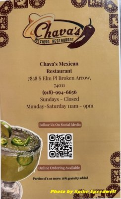 Menu photo 6 Chavas Mexican Restaurant Broken Arrow, OK Menu photo 6 Chavas Mexican Restaurant Broken Arrow, OK