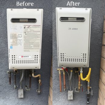 The Sewer Specialist - Noritz Tankless Water Heater Swap - Plumbing Near Me The Sewer Specialist - Noritz Tankless Water Heater Swap - Plumbing Near Me