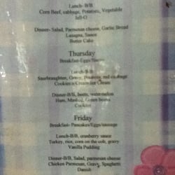 Glen Brook Farm - The Menu