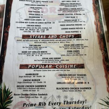 Fisherman's Cove - Menu - Seafood Near Me - Inverness, Florida Fisherman's Cove - Menu - Seafood Near Me - Inverness, Florida