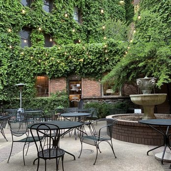 Pachamama Coffee - Charming courtyard - Cafes Near Me - Placerville, California