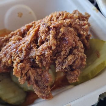 Side Chick - Chicken strip is actually boneless thigh meat. Not bad but calling a spade a spade. - Chicken Shop Near Me - San Diego, California Side Chick - Chicken strip is actually boneless thigh meat. Not bad but calling a spade a spade. - Chicken Shop Near Me - San Diego, California