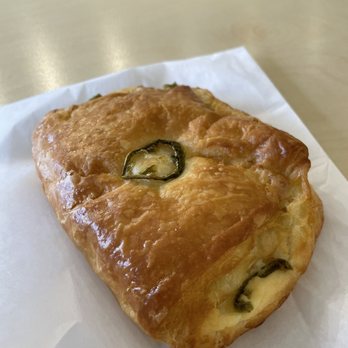 Homeboy Coffee - Jalapeño Cheese Croissant (TikTok: @justandyvu) - Coffee & Tea Near Me - Artesia, California