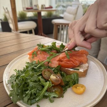 Marelle - The smoked salmon tartine for brunch - New American Near Me - Santa Monica, California Marelle - The smoked salmon tartine for brunch - New American Near Me - Santa Monica, California