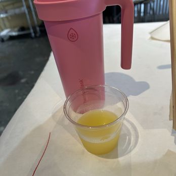Painting with a Twist - Mimosa with my water jug - Paint & Sip Near Me - Chesapeake, Virginia Painting with a Twist - Mimosa with my water jug - Paint & Sip Near Me - Chesapeake, Virginia