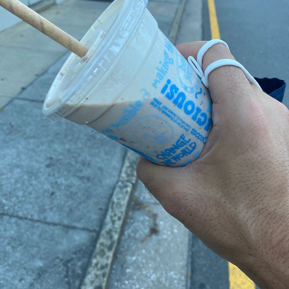 Watery milkshake Watery milkshake