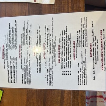 Anna Miller's - The menu - Bakeries Near Me - Aiea, Hawaii