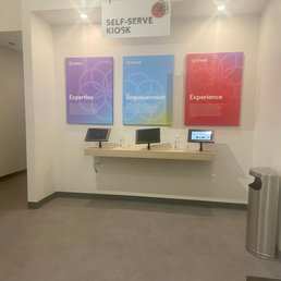 Self serve order kiosks Self serve order kiosks