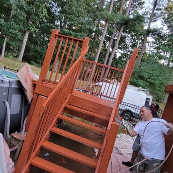 Dun Rite services - Deck water sealer and stain - Carpet Installation Near Me