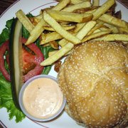 Photo of Wheel Inn Restaurant - Cabazon, CA, United States. Buffalo Burger