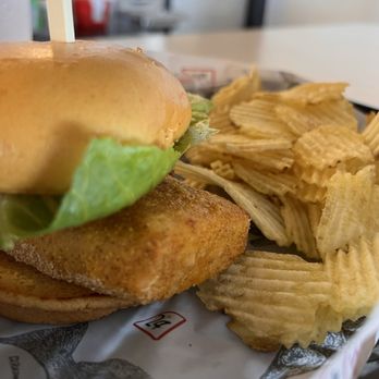 Marker 24 Riverfront Grille - Spicy mahi sandwich - American Near Me - Merritt Island, Florida Marker 24 Riverfront Grille - Spicy mahi sandwich - American Near Me - Merritt Island, Florida