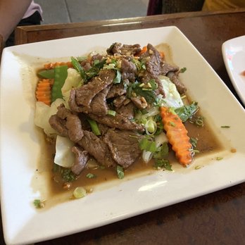 Real Thai Fusion Restaurant - Garlic 'N Pepper Beef - Thai Near Me - Miramar Beach, Florida Real Thai Fusion Restaurant - Garlic 'N Pepper Beef - Thai Near Me - Miramar Beach, Florida
