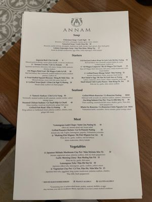 Menu photo 2 Annam Vietnamese Restaurant Houston, TX Menu photo 2 Annam Vietnamese Restaurant Houston, TX