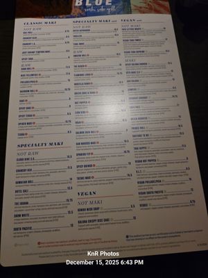 Menu photo 6 Blue Sushi Sake Grill Westwood, KS