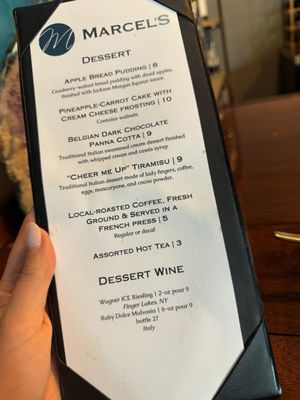 Menu photo 1 Marcel's Sylvania, OH