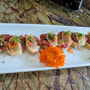 Junmai Sushi Bar & Grill - Black magic roll! - Sushi Bars Near Me - Vista, California Junmai Sushi Bar & Grill - Black magic roll! - Sushi Bars Near Me - Vista, California