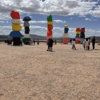 Seven Magic Mountains - Public Art Near Me - Las Vegas, Nevada