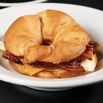 Soirée Coffee Bar - Bacon egg croissant sandwich - Coffee & Tea Near Me - Dallas, Texas Soirée Coffee Bar - Bacon egg croissant sandwich - Coffee & Tea Near Me - Dallas, Texas