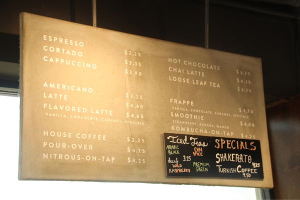 Menu photo 5 Society Coffee - Euless Euless, TX