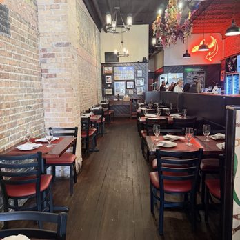 Cafe Farina - Love the seating arrangement - Italian Near Me - Michigan City, Indiana