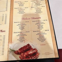 Rising Sun of Mokena - Menu