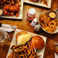 Essex House And Tavern - Onion Rings, Chicken Tender Meal, Veggie Burger, Chicken Wings Meal