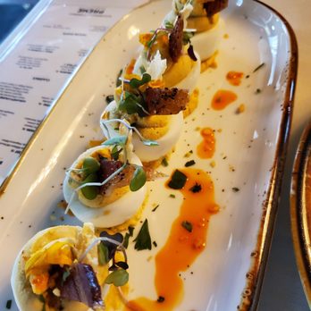 Little Bohemian - Deviled eggs. Beautiful and tasty! - Steakhouses Near Me - Midland, Texas Little Bohemian - Deviled eggs. Beautiful and tasty! - Steakhouses Near Me - Midland, Texas