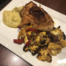Rosemary Chicken - $25 // I'd be hesitant to order this again but the mashed was good Rosemary Chicken - $25 // I'd be hesitant to order this again but the mashed was good