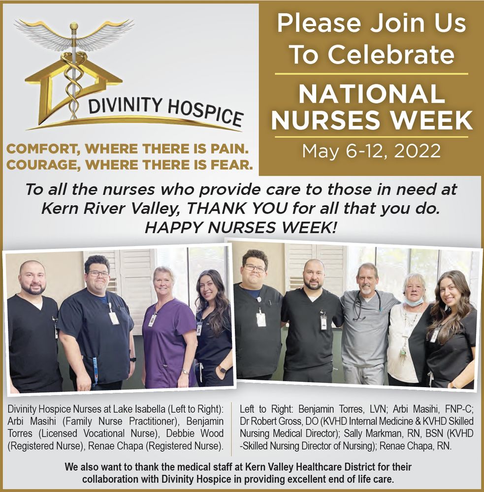 Divinity Hospice - grief counselor in Bakersfield, CA