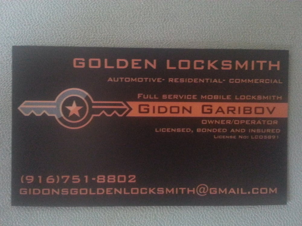 GOLDEN LOCKSMITH Updated August 2024 Walnut creek, California