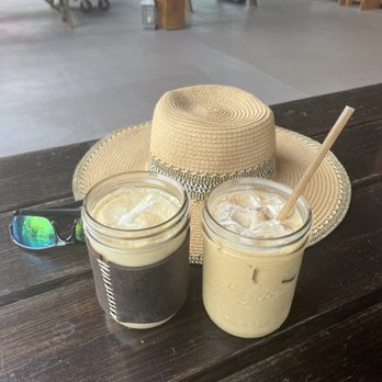 BrewHound Dog Park + Bar - Hot and Iced Latte - Dog Parks Near Me - Neptune Beach, Florida