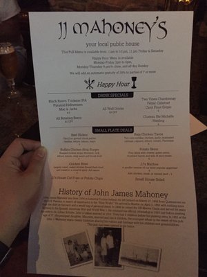 Menu photo 8 JJ Mahoney's Redmond, WA Menu photo 8 JJ Mahoney's Redmond, WA
