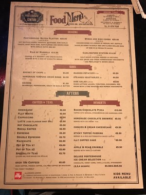 Menu photo 5 The Porterhouse Central Dublin, D Menu photo 5 The Porterhouse Central Dublin, D
