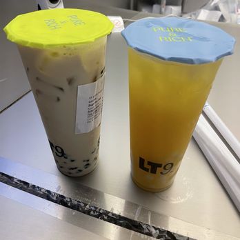 LT9 Tea Blends - Brown sugar milk Mango - Bubble Tea Near Me - Pasadena, California