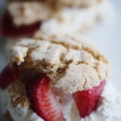 Elegant Elephant Baking - Strawberry shortcakes