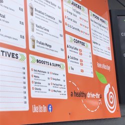 Frullato Fresh - Menu
