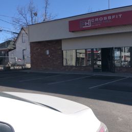 The outside of the gym :) super easy to find!
