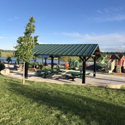 Clear Creek Valley Park - Lots of seats and shade to be found.